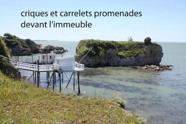 Appartement Vue Mer 180Deg Saint-Georges-de-Didonne Kültér fotó